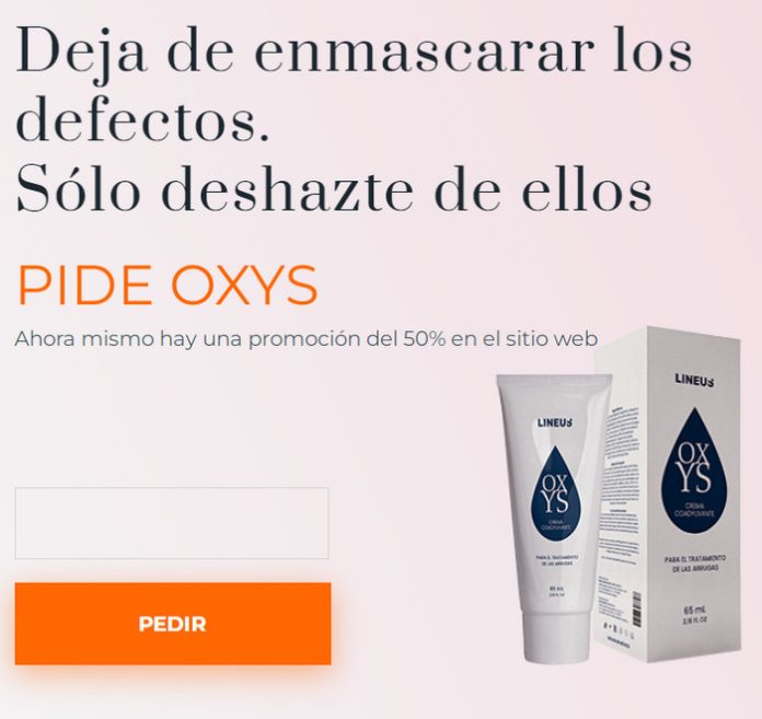 Oxys: coste, con el fin de los primero es antes sirve, farmacias referente a Mexico